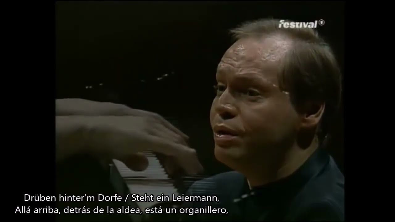 Schubert, Winterreise: Der Leiermann. Subtitulado. Thomas Quasthoff, Maria Joao Pires