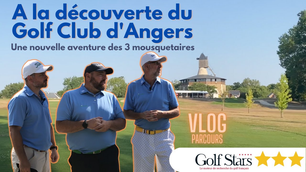 Comment est le parcours du Golf Club Angers Trous 1 &agrave; 9 #vloggolf #golf #golfer  #golfswing #vlog