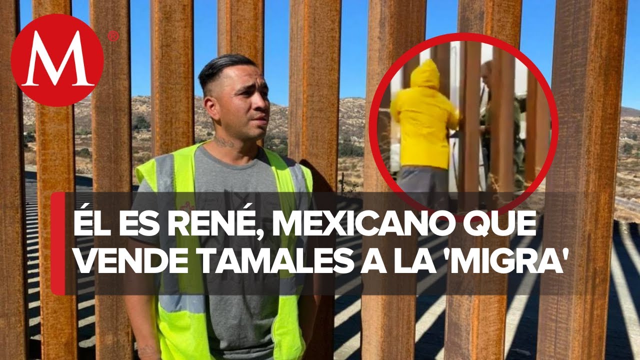 El tamalero de la frontera: mexicano vende tamales a policía migratorio