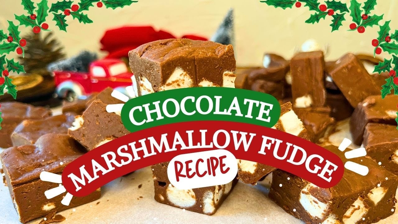 Rich Chocolate Marshmallow Fudge Recipe