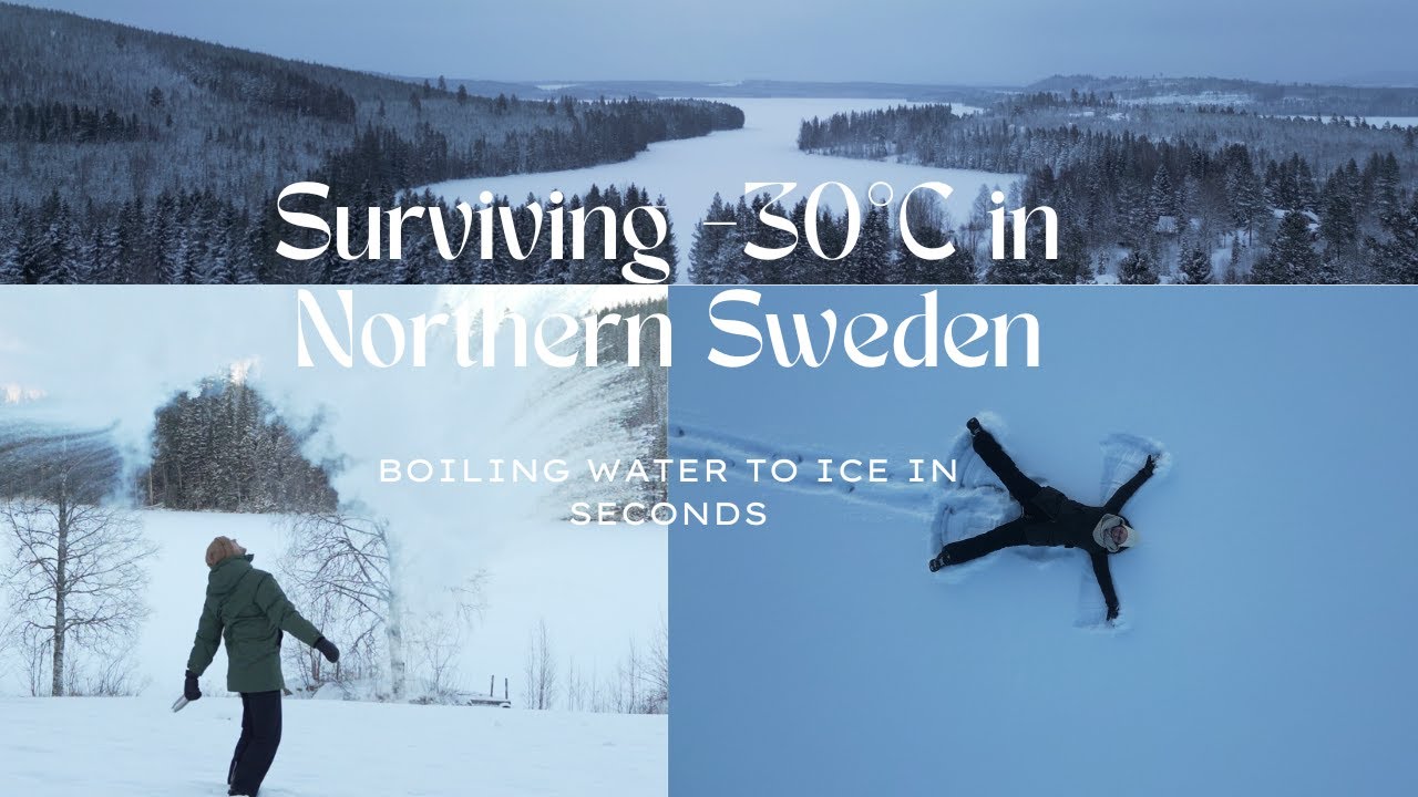 Surviving −30°C | Winter Adventures in Northern Sweden