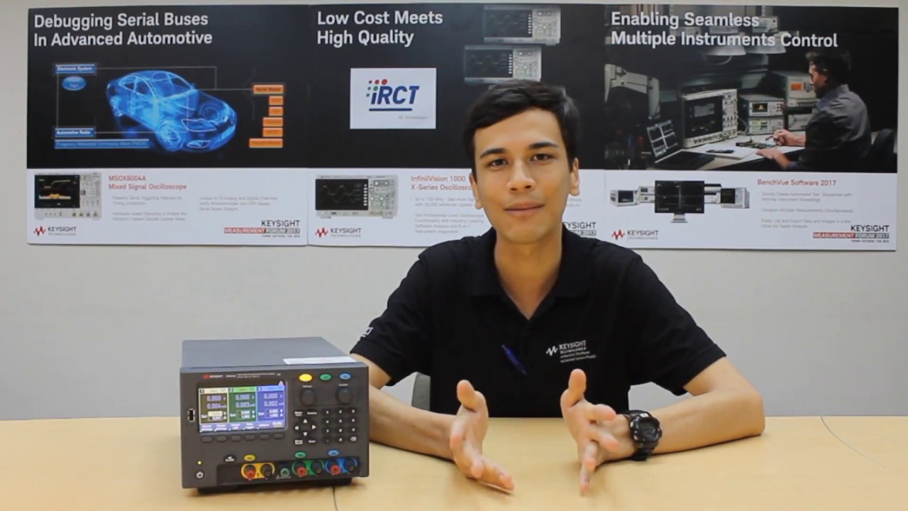 Keysight E36300 Series DC power supply. (TH)
