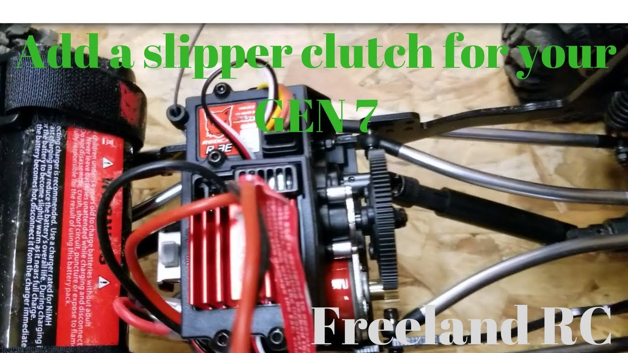 How to add a slipper clutch to your Redcat racing gen 7 pro