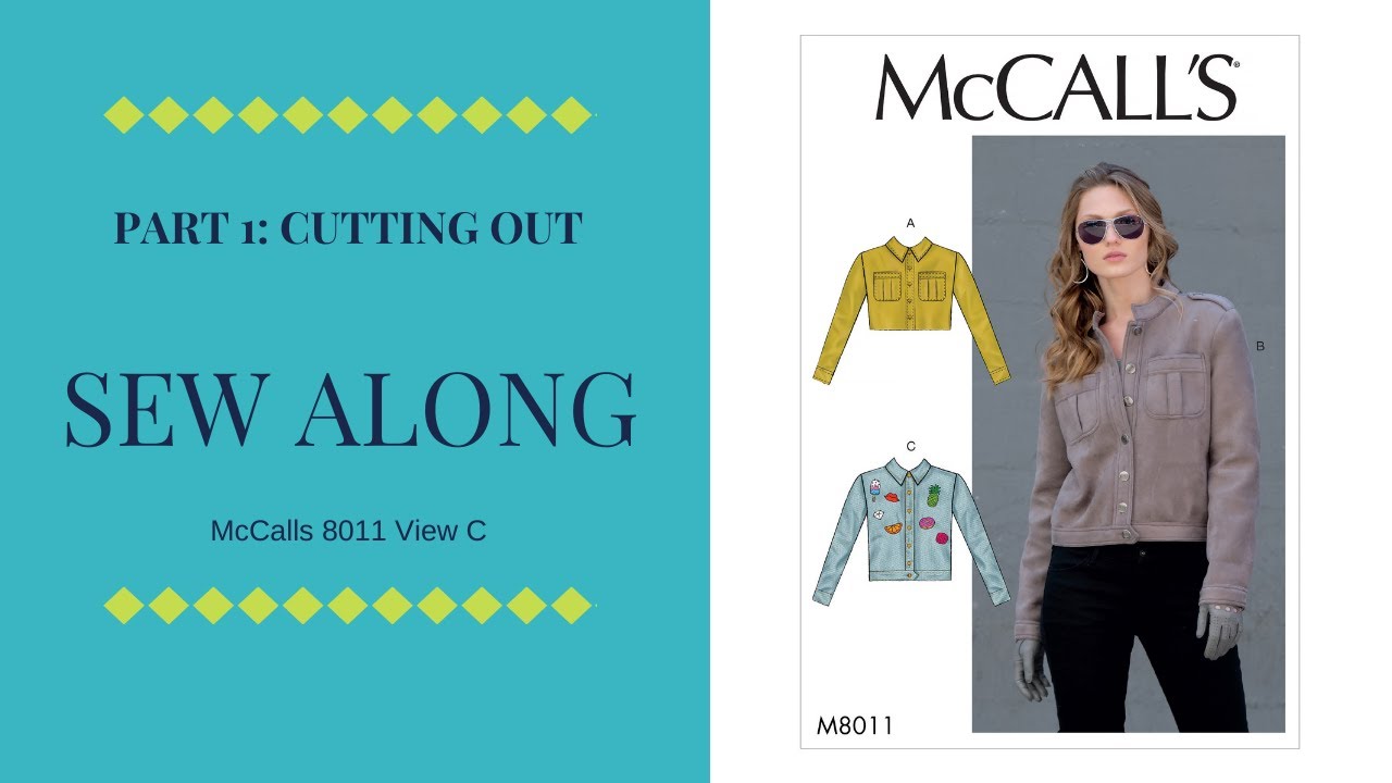 M8011 Sew Along Part 1: Cutting Out The Pattern
