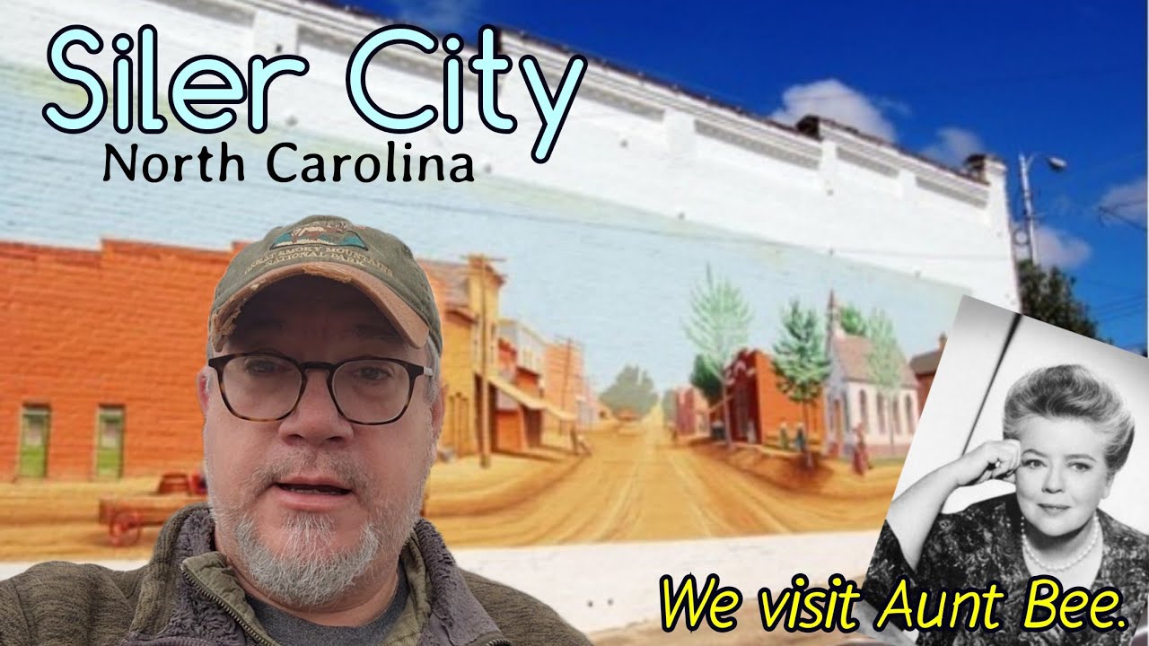Siler City, NC | We visited Aunt Bee's (Frances Bavier's) grave site. | Downtown tour, too.