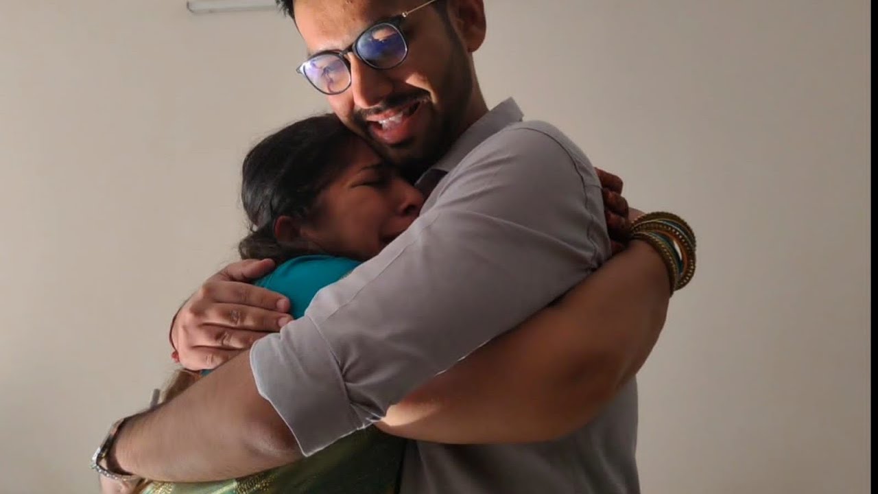 I saw my CA-Final result and decided to suprise my mom