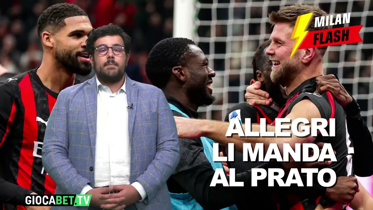 Milan Flash - Allegri manda tutti al prato