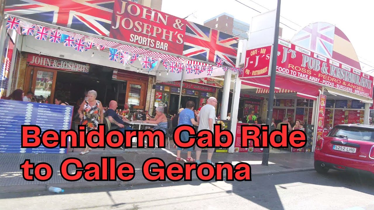 Benidorm Cab Ride to Calle Gerona