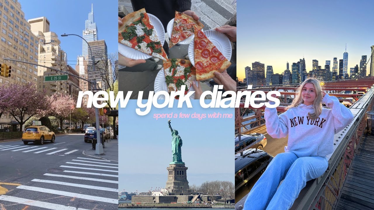 NYC vlog! 🚕 shopping, bagels, hauls + lots of good food