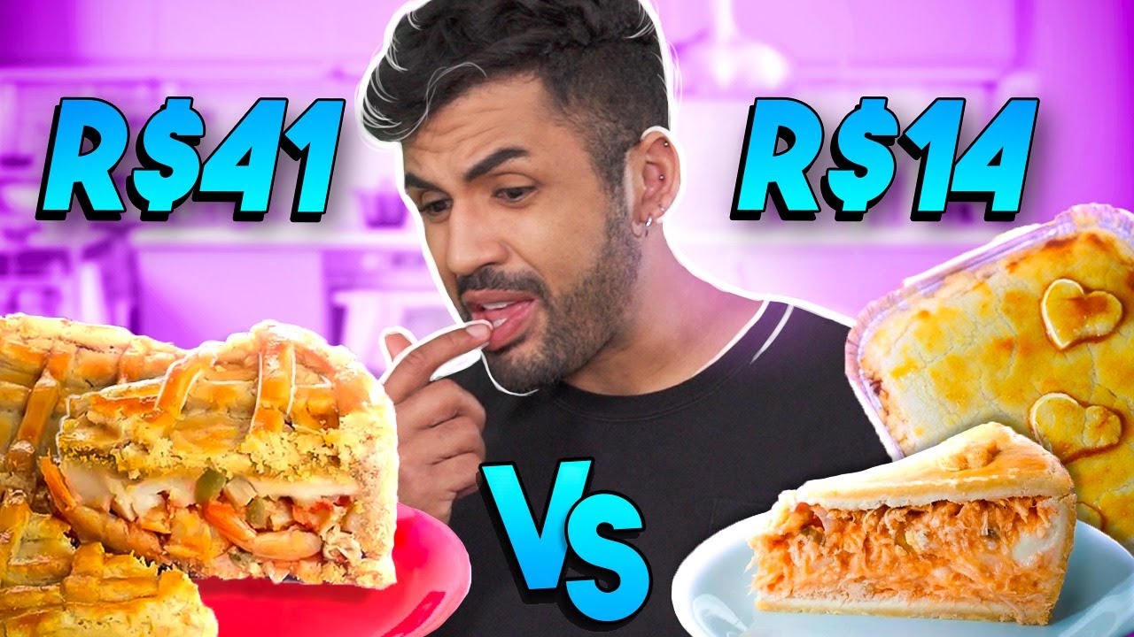 EMPAD&Atilde;O CARO 41 REAIS VS BARATO 14 REAIS
