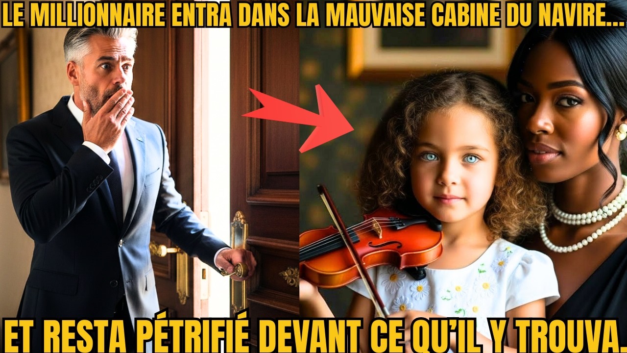 Le millionnaire entra dans la mauvaise cabine du navire… et resta pétrifié devant ce qu’il y trouva.
