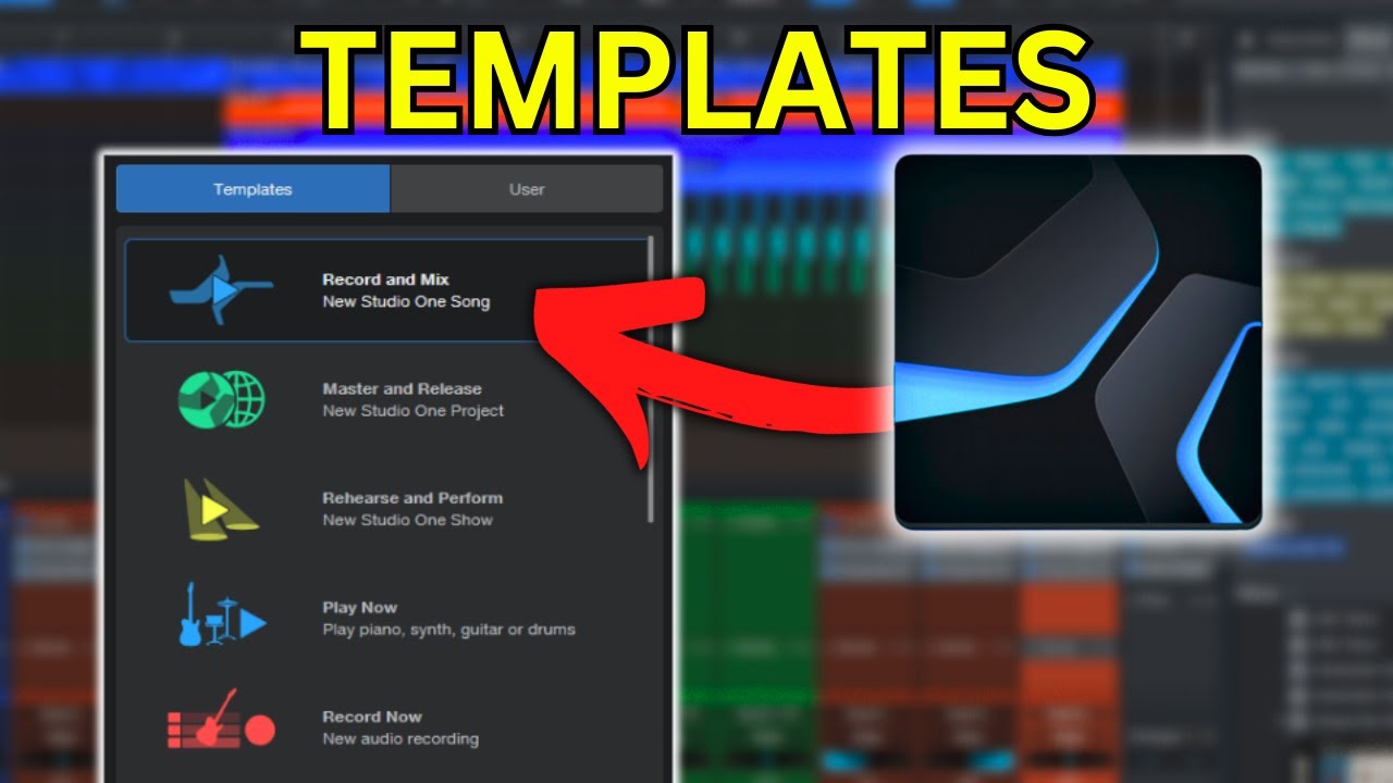 How Studio One Does Templates BETTER