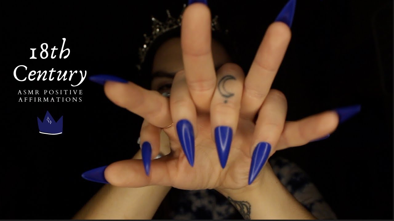 Queen of Hand Movements ASMR 👑 Royal Affirmations 💙