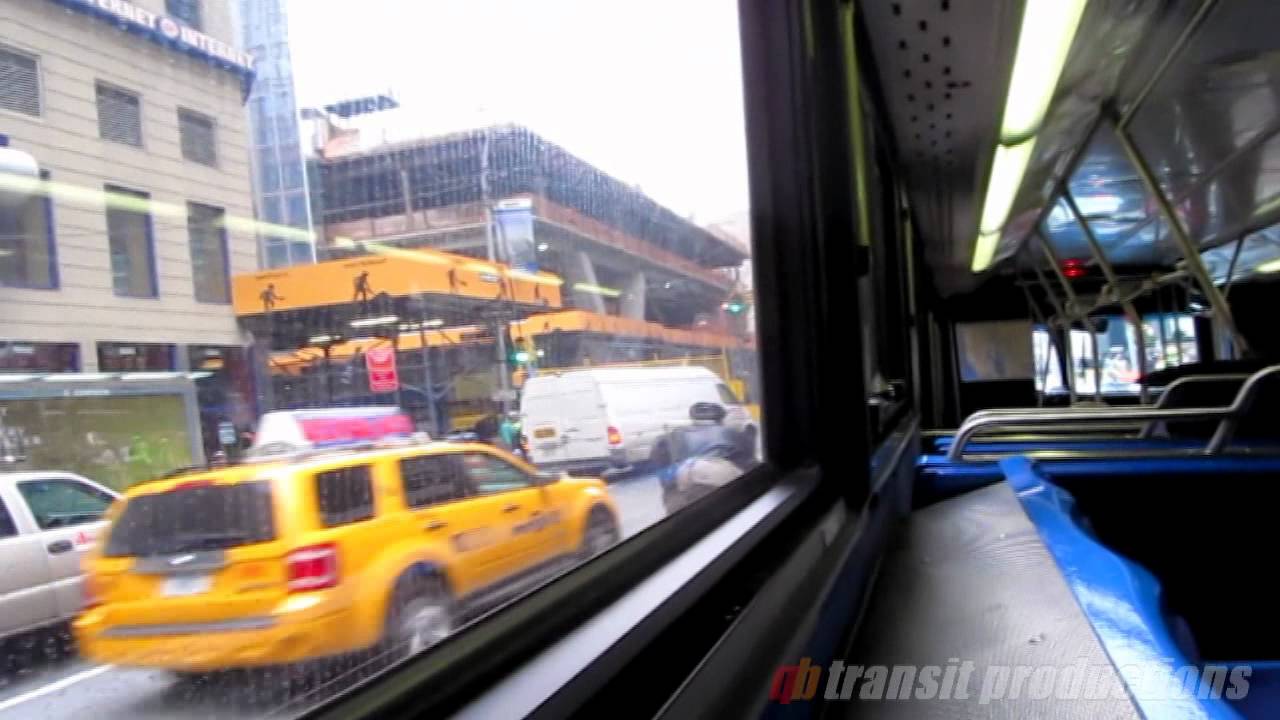 MTA New York City Bus 2005 Orion VII Hybrid # 6627 on the route M5 Limited