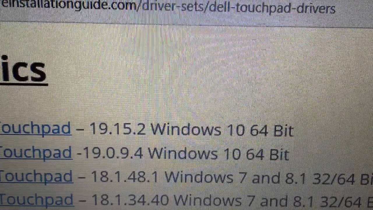 HowTo: Fix Windows 10 touchpad scrolling issue with Synaptics / Dell laptop