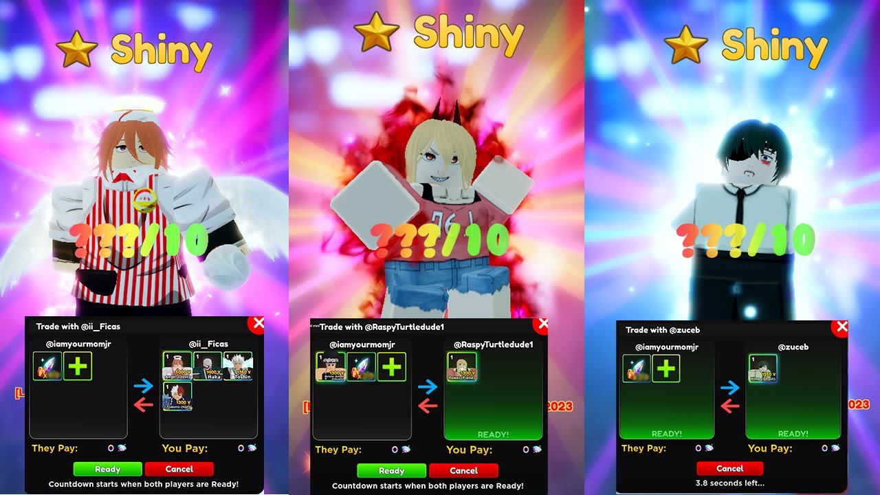 Collecting and Rating ALL SHINY CSM Units in Anime Adventures