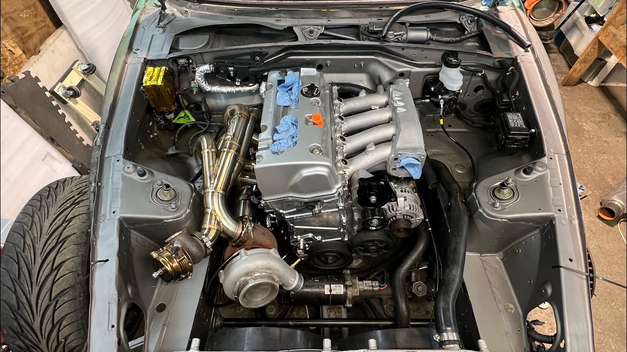 Chase Bays Dual Piston Brake Booster Delete on a S2000!