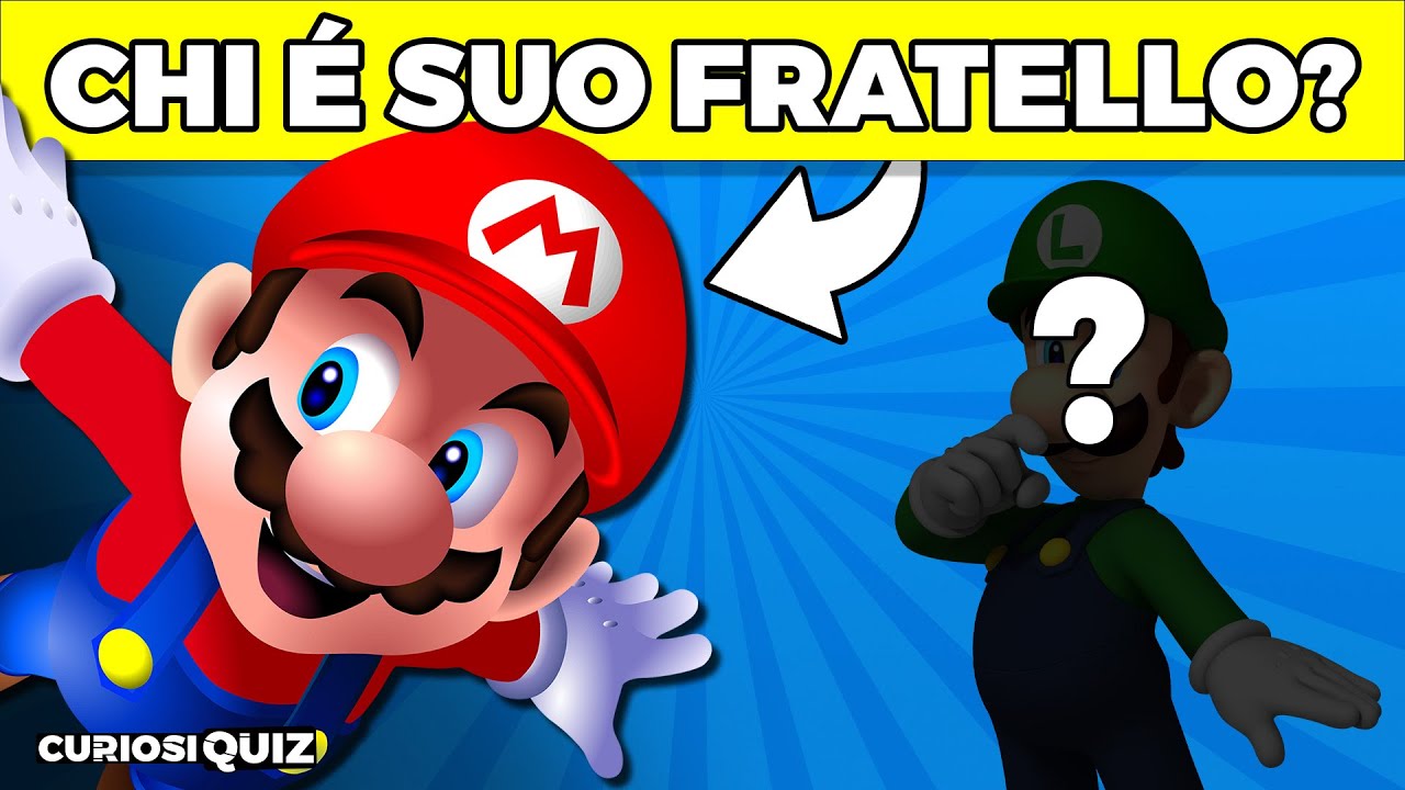 Rispondi correttamente a 20 QUIZ sui VIDEOGIOCHI | Quiz Videogiochi