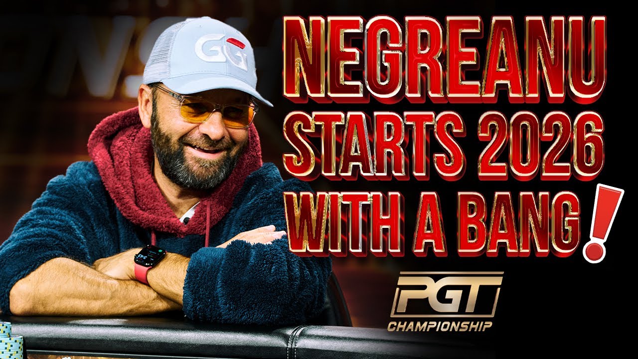 Daniel Negreanu SHINES on Day 1 of the $1,000,000 PGT Championship!