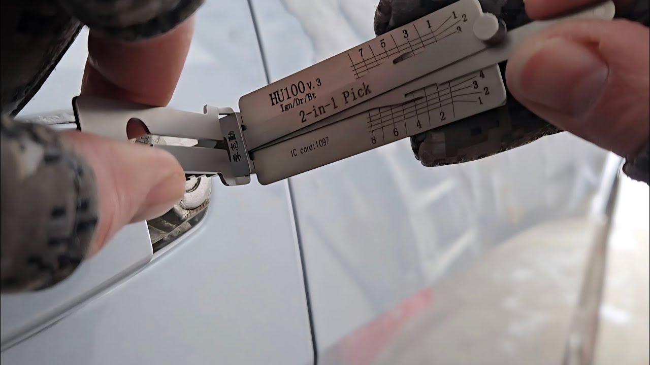 Trying out the HU100 (8 cut) lishi pick
