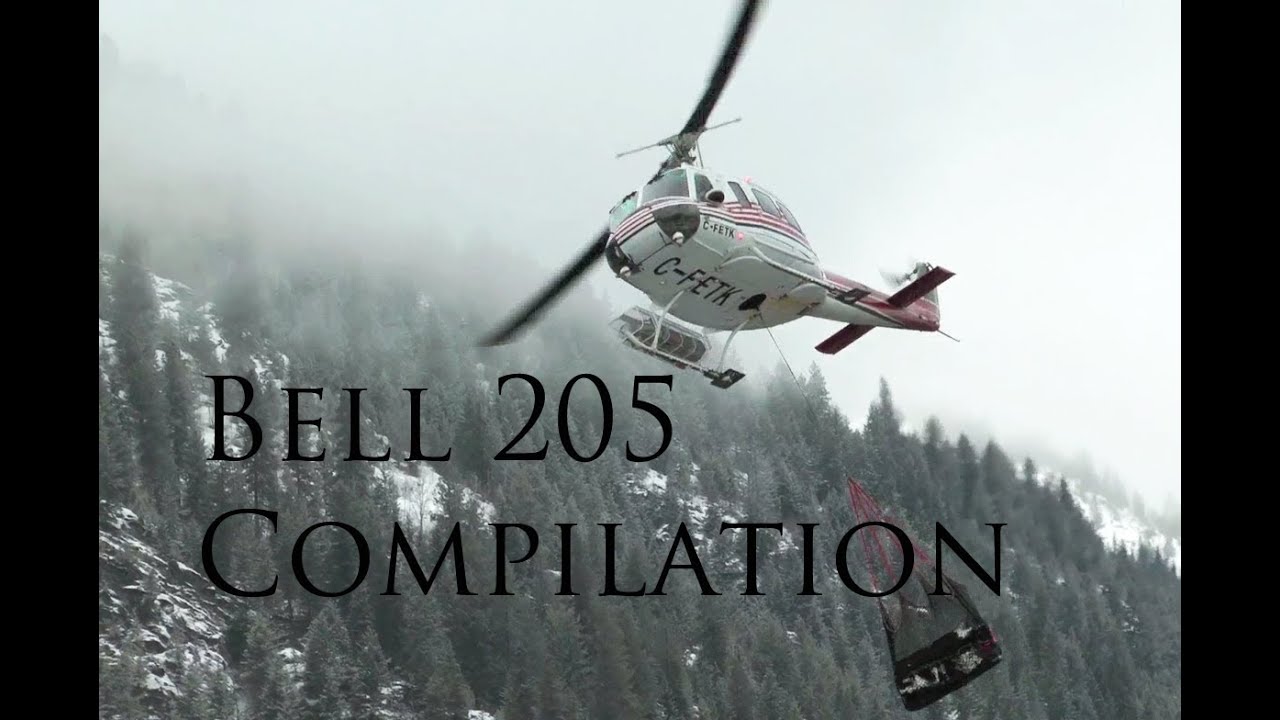 Bell 205 Helicopter Compilation