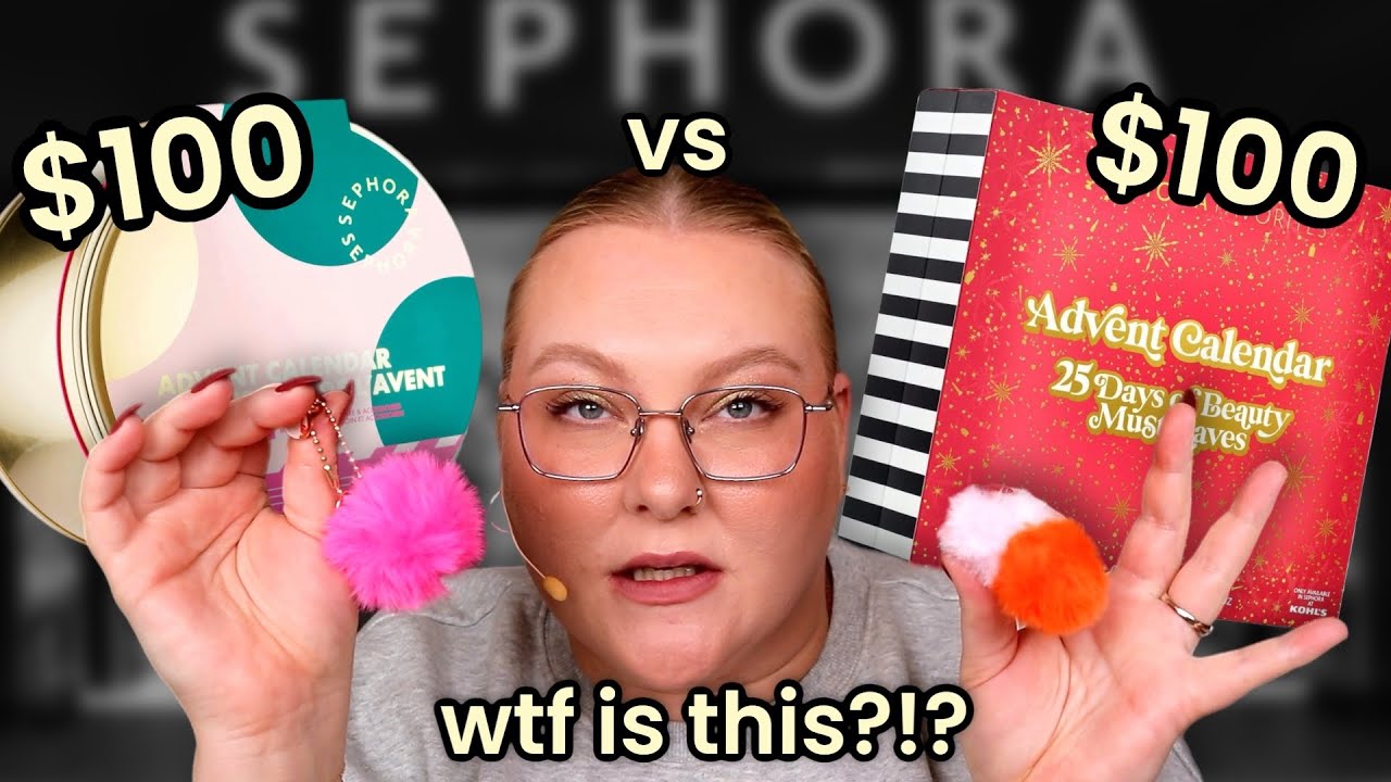 Will Sephora Advent Calendars EVER be Good?! $100 vs $100