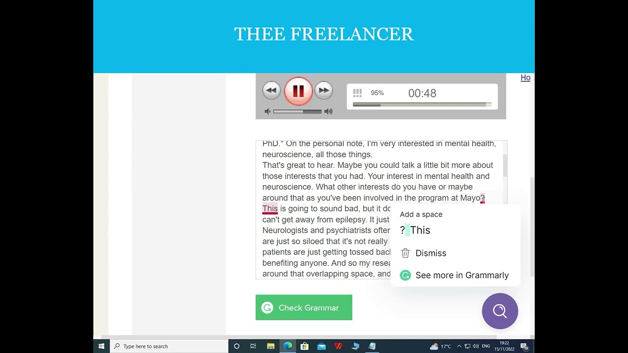 Transcribeme  Audio Test Answers