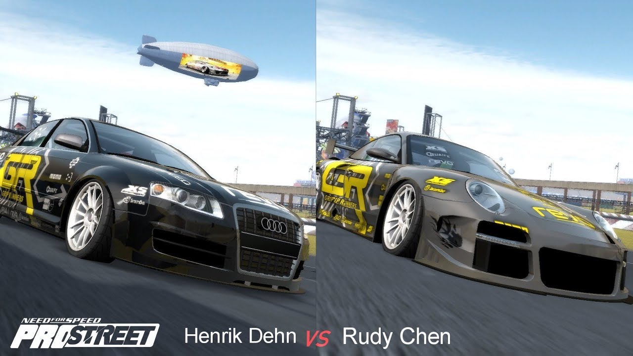 Henrik Dehn Audi S4 Vs Rudy Chen - Porsche 911 Turbo Comparison - NFS ProStreet