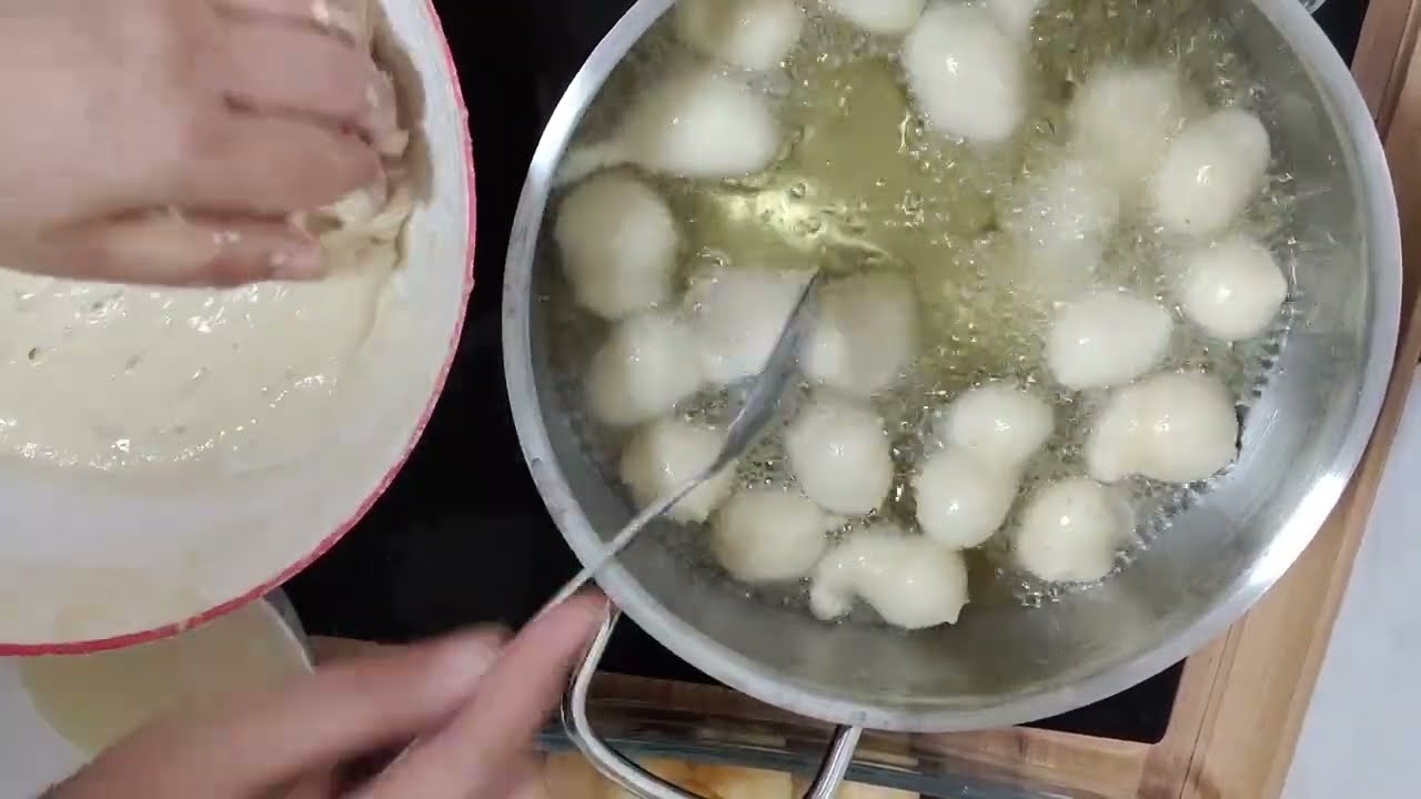 40 yıllık Anane Tarifi Lokma nasıl yapılır 2 Yumurta Un Varsa #keşfet #food #cooking #sorts #asmr