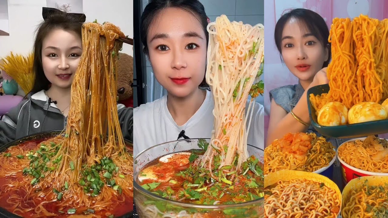 [ MUKBANG ASMR ] Ep 09 Massive Fire Noodles Challenge!! 🔥 | No Talking ASMR Eating Show 