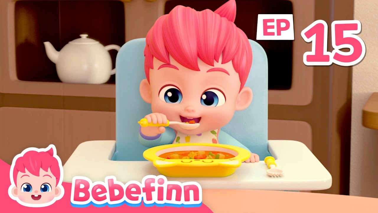 🌙 Good Evening Bebefinn | EP15 | How's Your Day? | Let's Learn together | Nursery rhymes