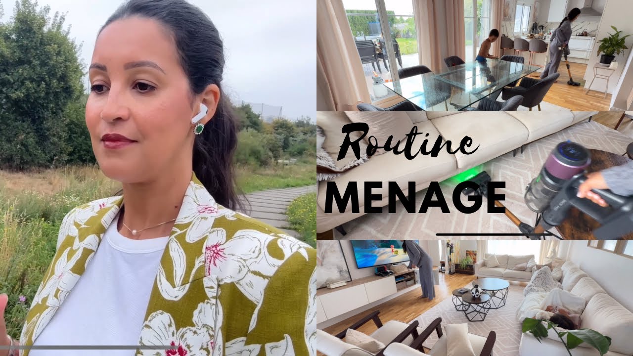 Comment je gère ménage + enfants : ma routine du jour 