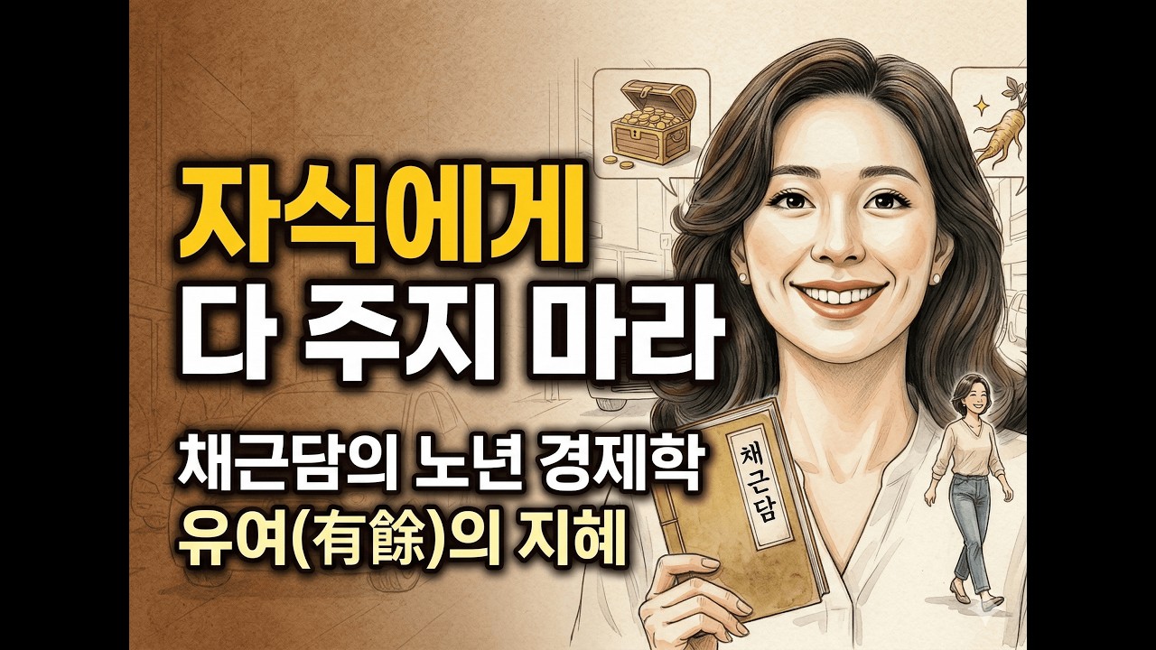 [고전의 온도] 착한 부모가 노후 파산하는 이유