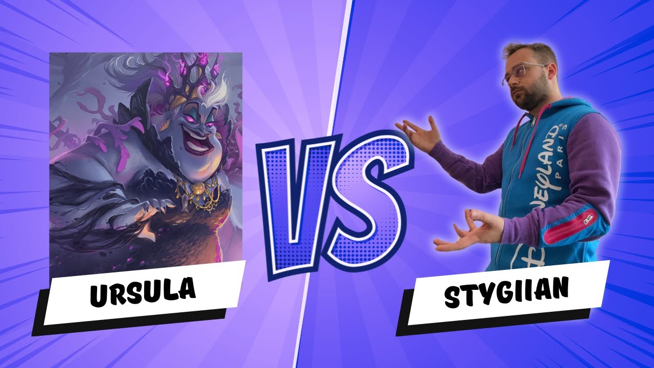 LORCANA Chapitre 4 La quête des ILLUMINEURS  : Stygiian vs Ursula !