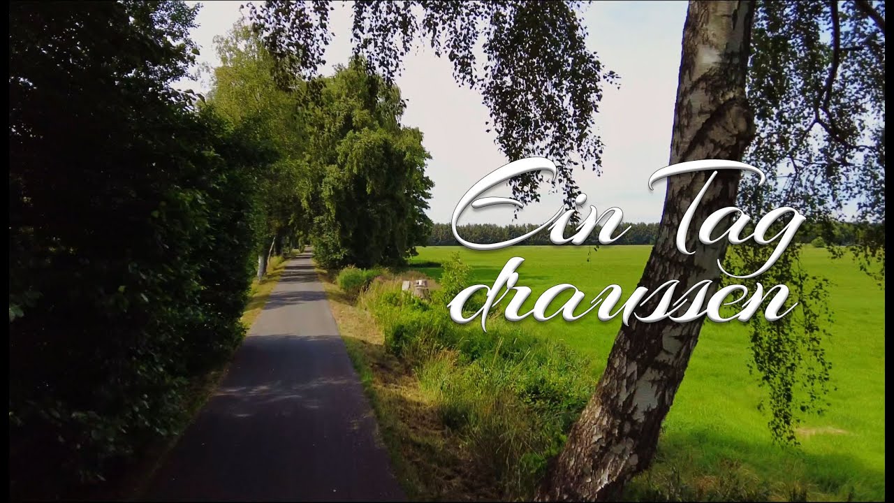 Ein Tag draussen - Entspannung in der Natur, Radtour an den See - DJI Pocket 2 / YI 4k Plus