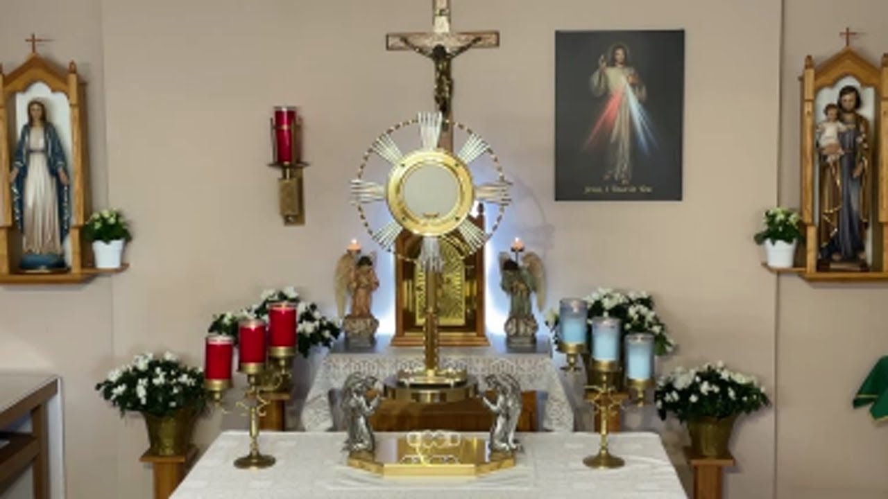 LIVE Eucharistic Adoration - Sisters of Divine Mercy