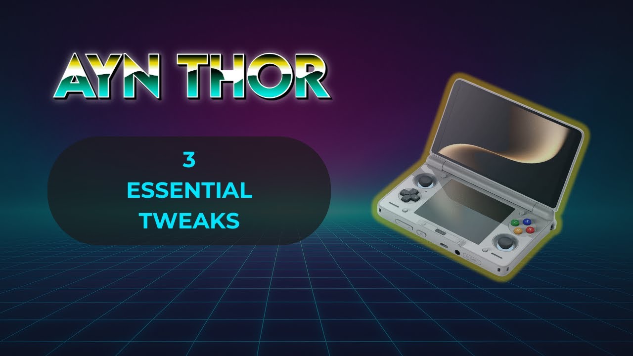 AYN Thor - 3 Essential Tweaks  (Per-App Performance, Charging Separation & Audio Fix)