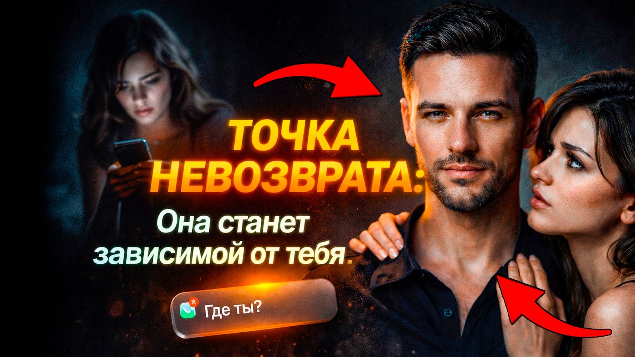 Она начнет бегать за тобой. 3 роковых шага для женского страха