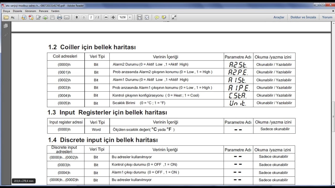 56) Modbus RS485 Haberleşme ile ENDA Sıcaklık Cihazından Veri Okuma Uygulaması (TiaPortal S71200)
