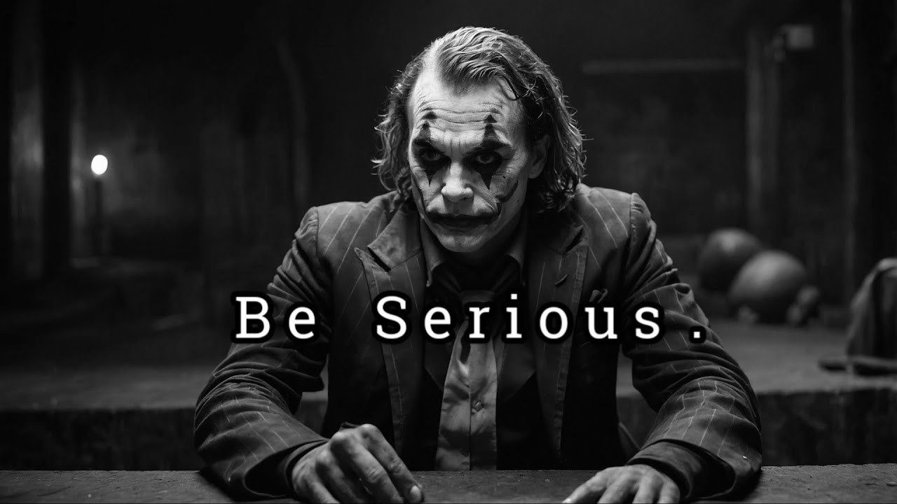 Be Serious, Show Them You’re Not to Be Messed With