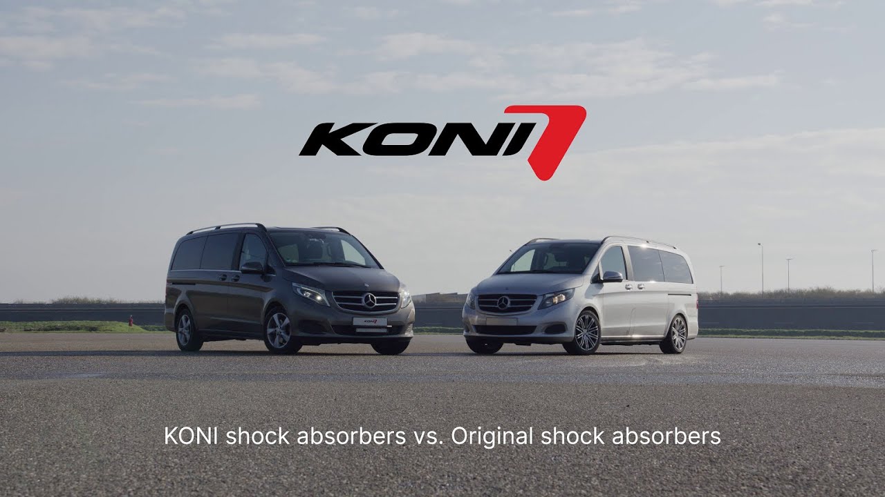Shock absorber comparison | Fitting a Mercedes V-Class with KONI shocks