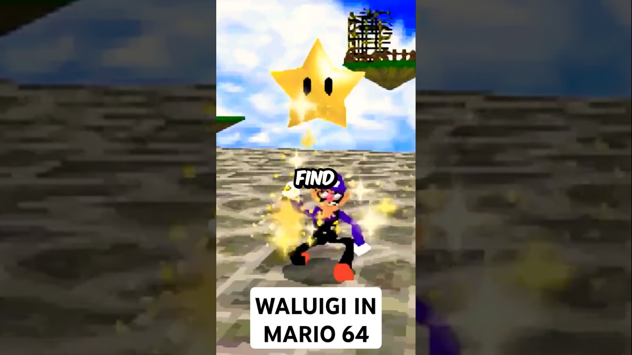 Can you Unlock Waluigi in Mario 64 DS?