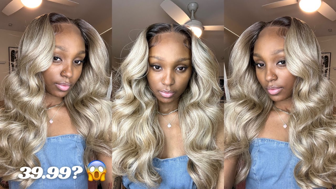 Ash Blonde For $39.99 😱 Outre Melted Hairline - Charisma | SAMSBEAUTY