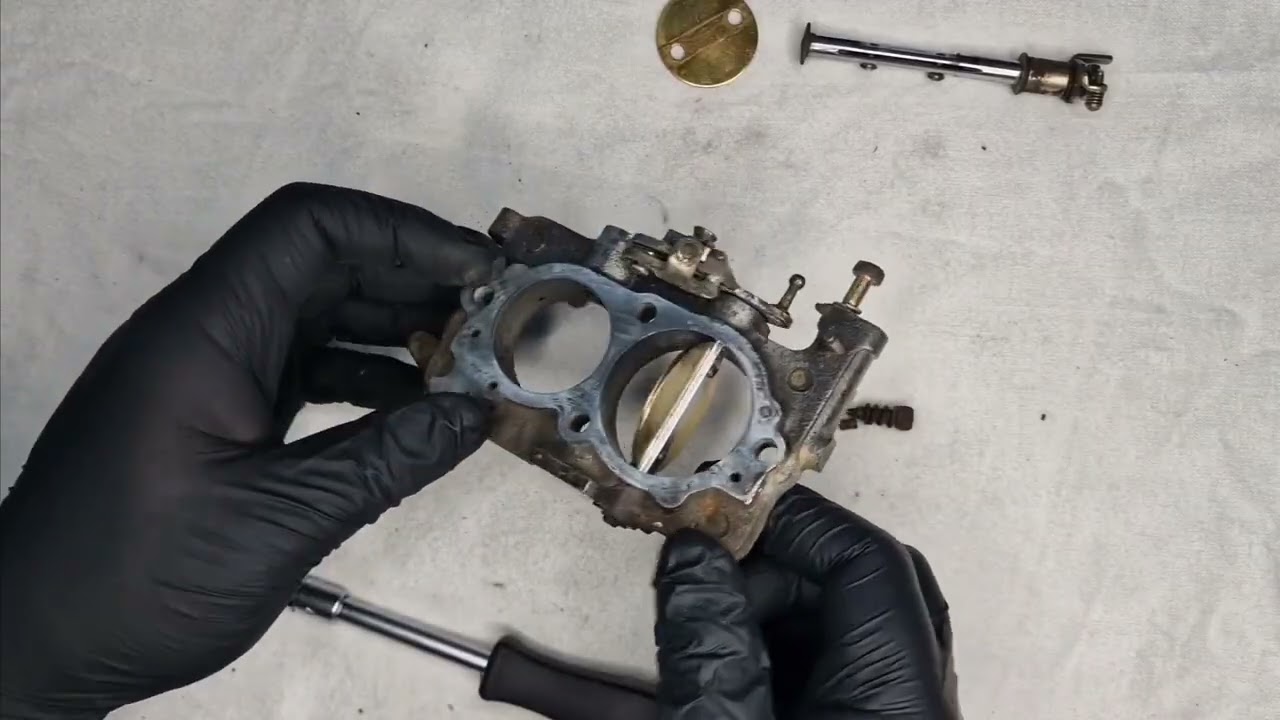 Zenith 35/40 INAT Carburetor – Throttle body teardown | Mercedes M114 Engine