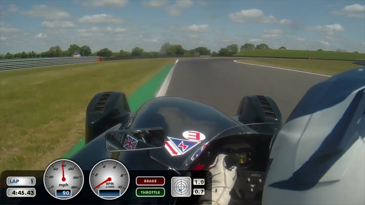 Onboard James Clarke at Snetterton 300 2023 Lap Record Phantom Sports Prototype.