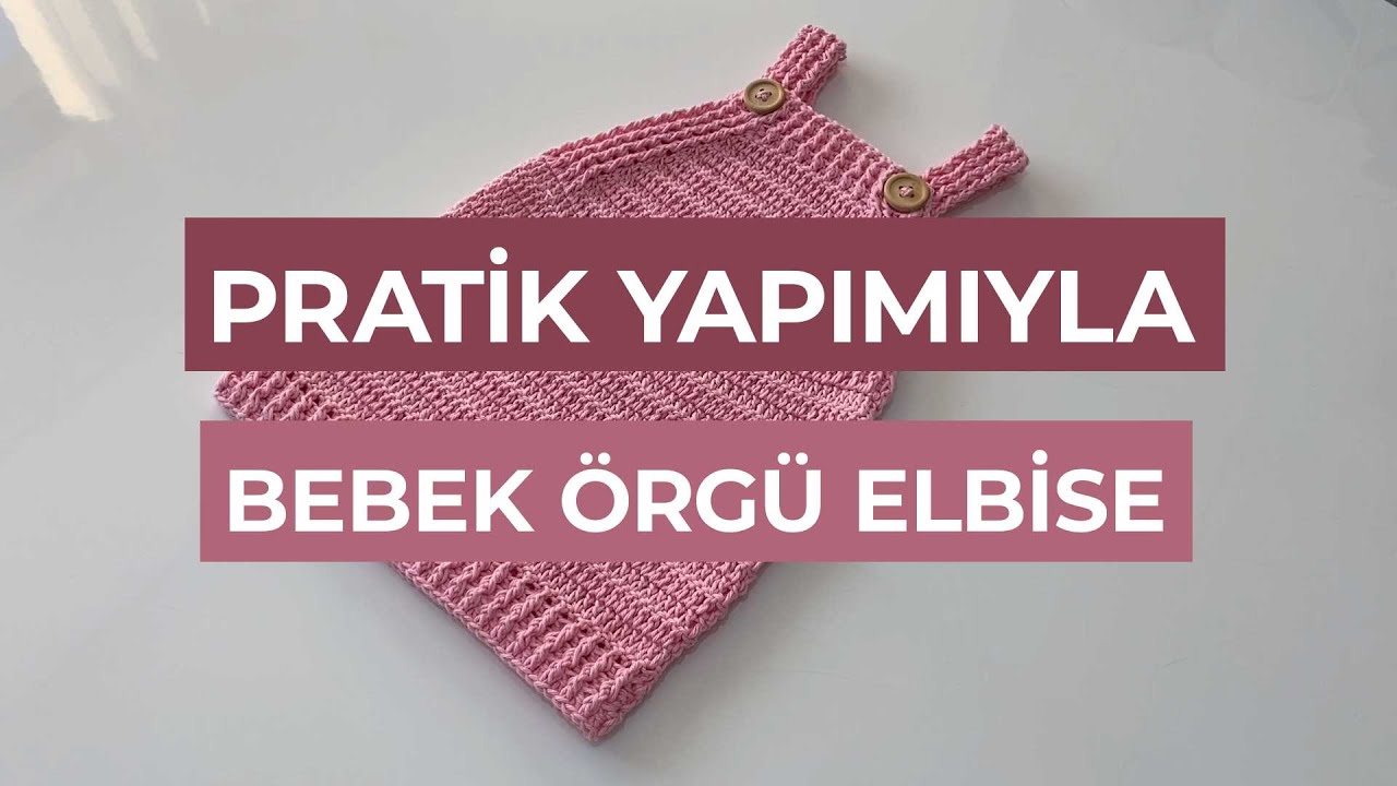 Gülcan Volkan Duran'ın Muhteşem Anlatımıyla - Örgü Bebek Elbise Yapımı