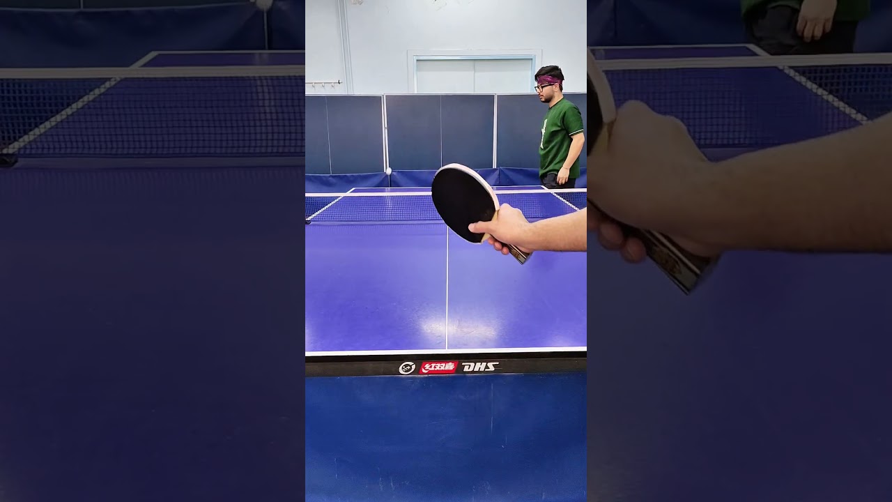 serve return amateur to pro💯🏓