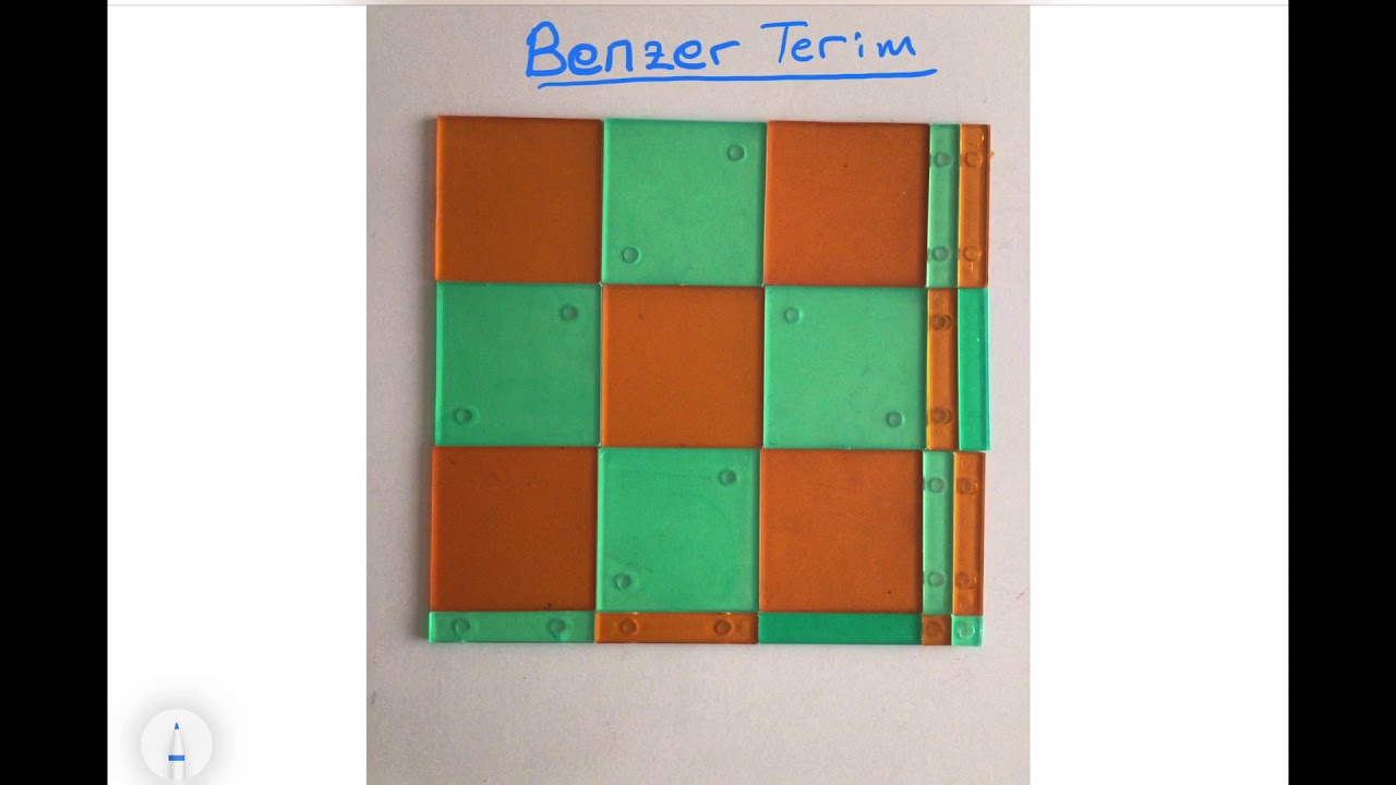 CEBİRSEL İFADELER BENZER TERİM 4