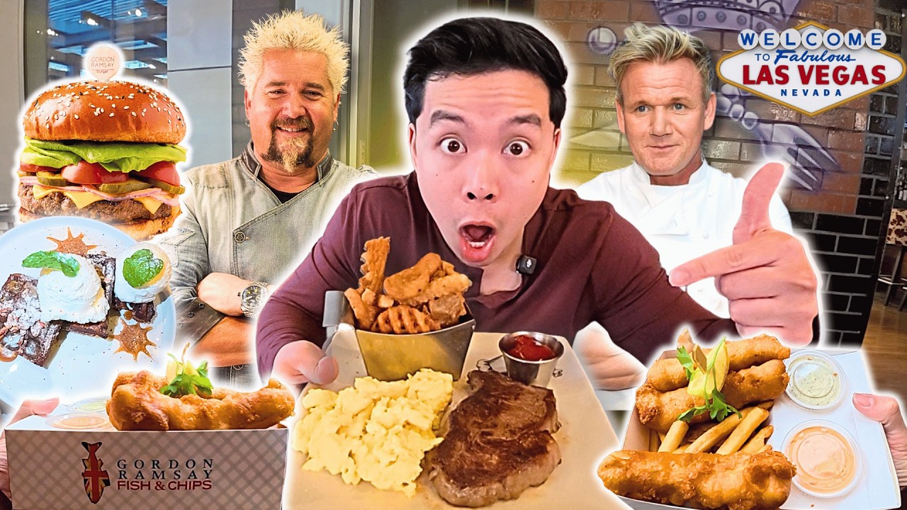 Gordon Ramsay vs Guy Fieri! Which Vegas Restaurant Is Better?