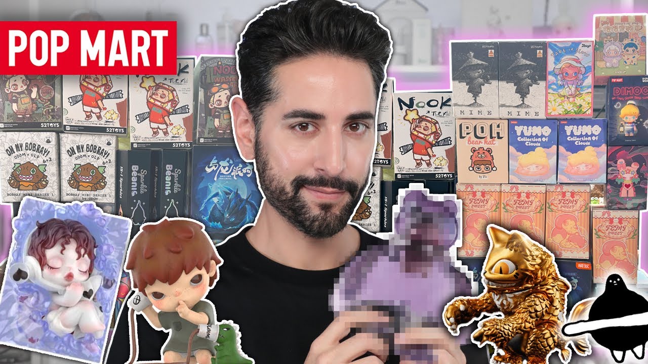 POPMART AND 52TOYS BLIND BOX UNBOXING! 💜 SKULLPANDA, Hirono, NOOK, Dimoo, Pucky, Zsiga & MORE!